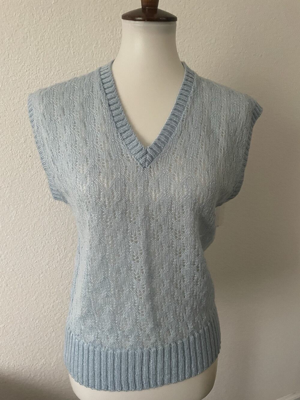 Sears Sweater Vest Collegiate Academia Coquette Retro Americana Classic Vintage